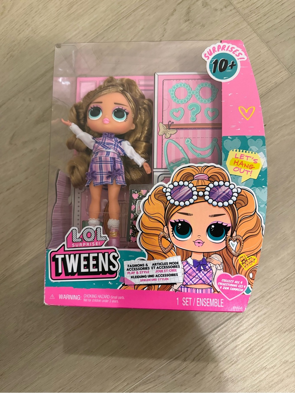 Nwt LOL Surprise! Tweens Fancy Gurl Doll With Fashion & Accessories
